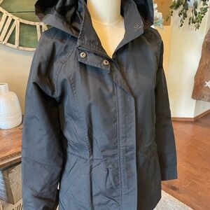 Women's Black Hooded Jacket
